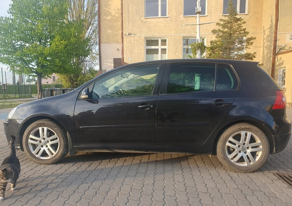 Volkswagen Golf cena 19500 przebieg: 95600, rok produkcji 2008 z Gdańsk małe 79